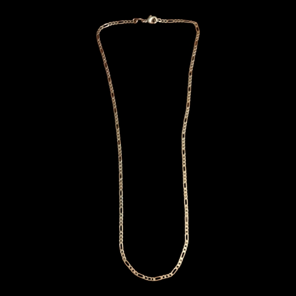 Sterling Silver Figaro Chain